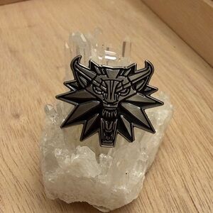 Silver The Witcher Enamel Pin - BUNDLE AND SAVE